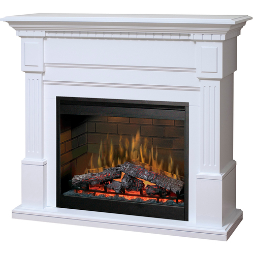 Dimplex Essex Electric Fireplace - Mantel, White - GDS30L3-1086W