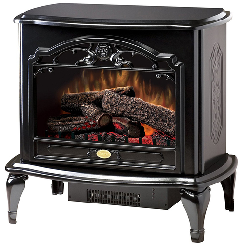 Dimplex Celeste Electric Stove-Style Fireplace - Gloss Black TDS8515TB