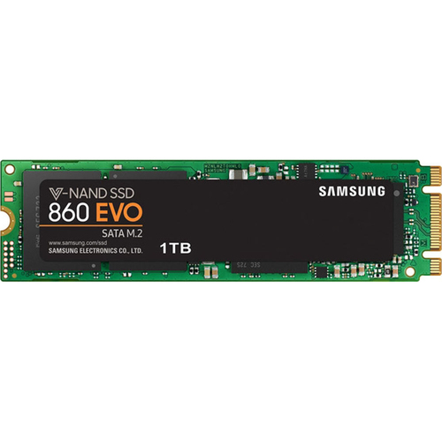 Samsung 860 EVO 1TB M.2 SATA Internal SSD (MZ-N6E1T0BW)