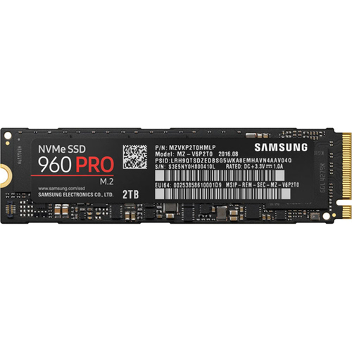 Samsung 2TB 960 PRO SERIES V-NAND SSD PCIE NVME M.2 INTERNAL