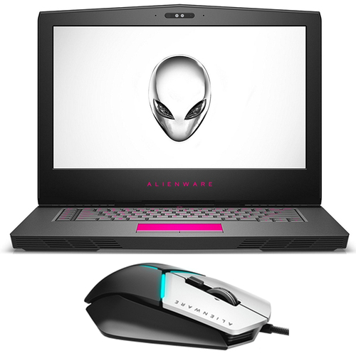 Dell Alienware 15.6` Intel i7-7700HQ 16GB, 1TB Gaming Laptop + Gaming Mouse