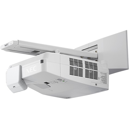 NEC 3500-Lumen Widescreen Ultra Short Throw Projector w/ Wall Mount - NP-UM351W-WK