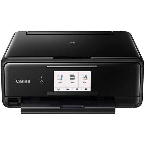 Canon PIXMA TS8120 Wireless Inkjet All-in-One Printer with Scanner & Copier (Black)