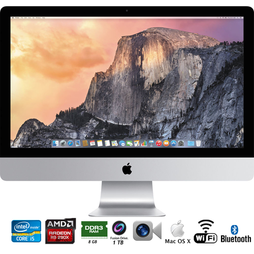 Apple iMac 27` Retina 5K Intel Core i5 3.5GHz All in 1 PC - (Certified Refurbished)