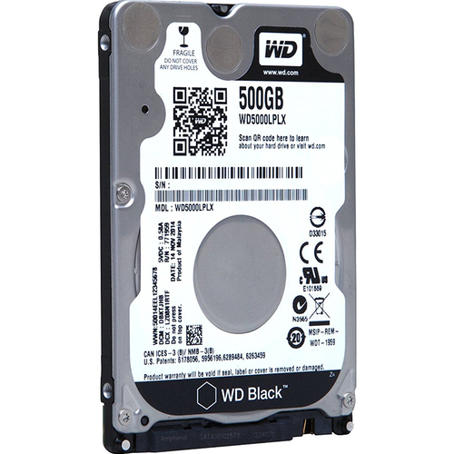 Western Digital 50PK 500GB WD BLACK SATA 6 32MB 2.5IN