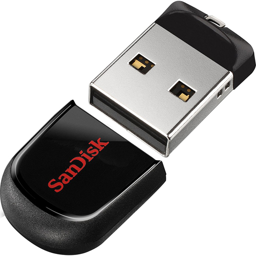 Sandisk 16GB CRUZER FIT FLASH DRIVE USB 3X5 INCHES RETAIL PACK NO RETURNS