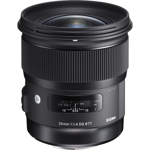 Sigma 24mm f/1.4 DG HSM Wide Angle Lens Art for Sony E Mount Full Frame Cameras 401965