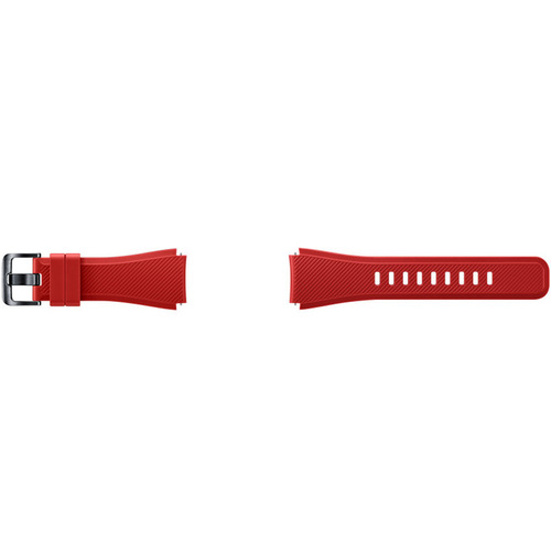 Samsung Gear S3 Silicone Replacement Band (22mm) - Orange Red - ETYSU76MREGUS