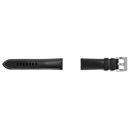 Samsung Gear S3 Nagano Leather Strap (22mm) - Black - GPR770BREEBAA