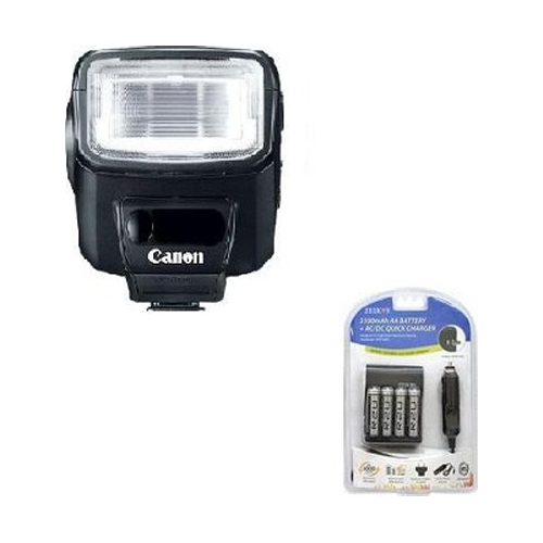 Canon Speedlite 270EX II Flash for Canon SLR Cameras Super Savings Kit