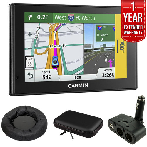 Garmin 010-01541-01 DriveAssist 50LMT GPS Navigator w/ Warranty + Accessories Bundle