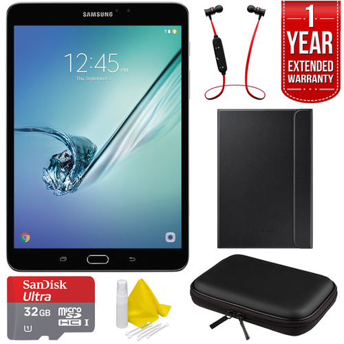 Samsung Galaxy Tab S2 8.0-inch Wi-Fi Tablet (Black/32GB) w/ Warranty Bundle