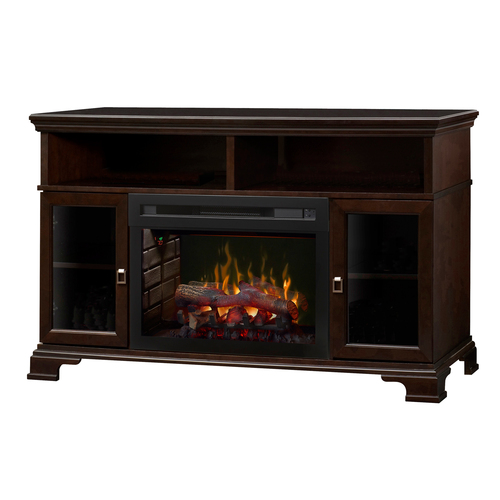 Dimplex Electric Fireplace - Brookings (with logs) Espresso