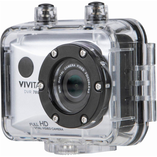 Vivitar 12 MP Action Camera With Remote, Bike & Helmet Mount