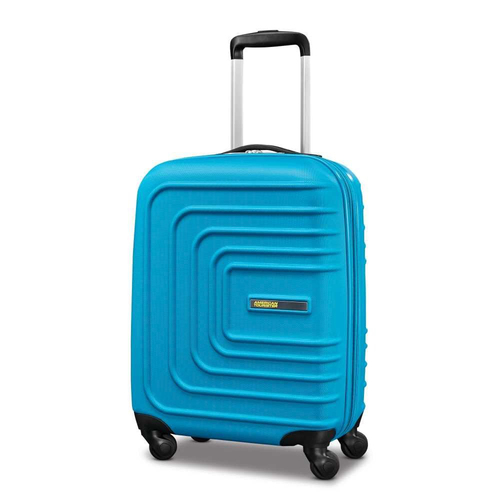 American Tourister 24` Sunset Cruise Hardside Spinner Luggage, Summer Sky Blue