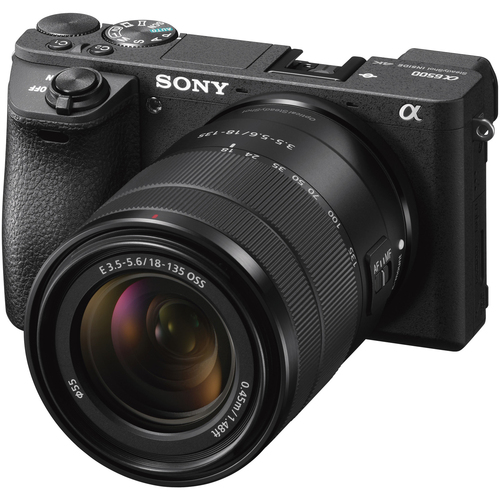 Sony ILCE-6500M/B a6500 4K Mirrorless Camera w/ 18-135mm f/3.5-5.6 Lens - (Black)