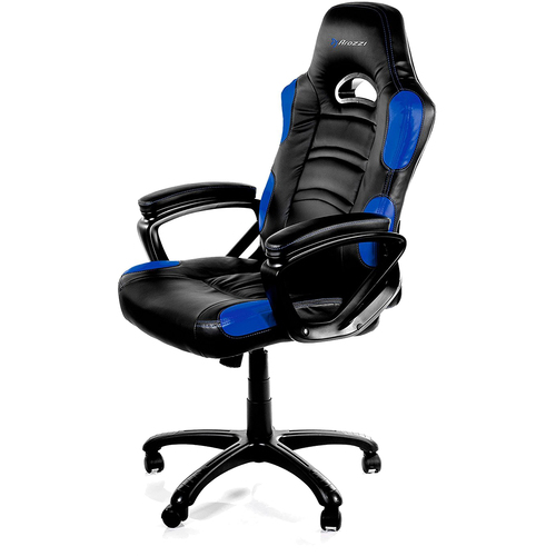 Arozzi Enzo Gaming Racing Style Swivel Chair - Black/Blue
