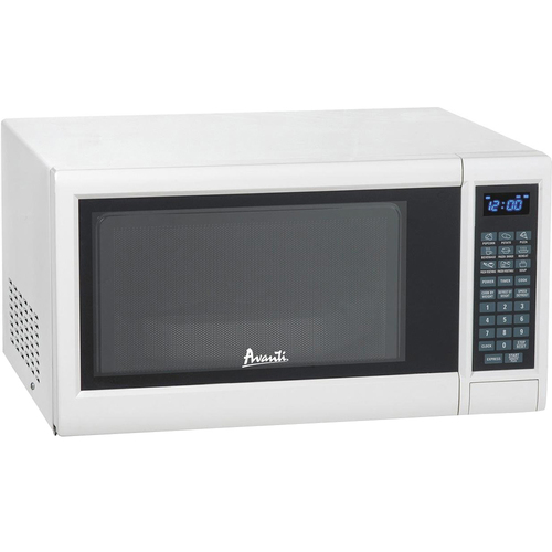 Avanti 1.2 CF Electronic Microwave in White with Touch Pad (OPEN BOX)