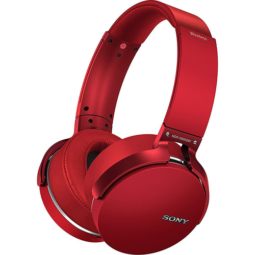 Sony XB950B1 Extra Bass Wireless Headphones w/App Control, Red (OPEN BOX)