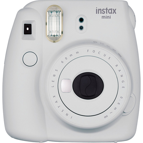 Fujifilm Instax Mini 9 Instant Camera - Smokey White (OPEN BOX)