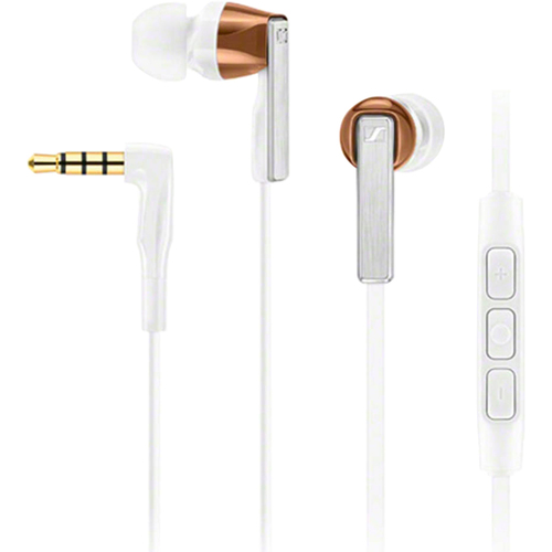 Sennheiser CX 5.00i Earphones with Integrated Mic for iOS - White (OPEN BOX)