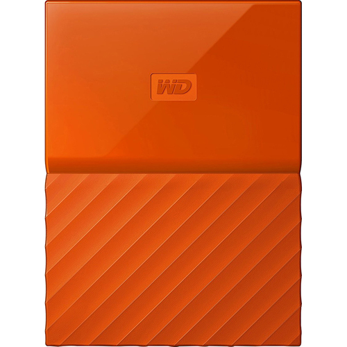 Western Digital WD 4TB My Passport Portable Hard Drive - Orange (OPEN BOX)