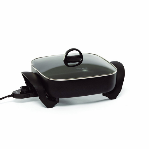 West Bend 72212 Electric Extra-Deep Square 12-Inch Nonstick Skillet