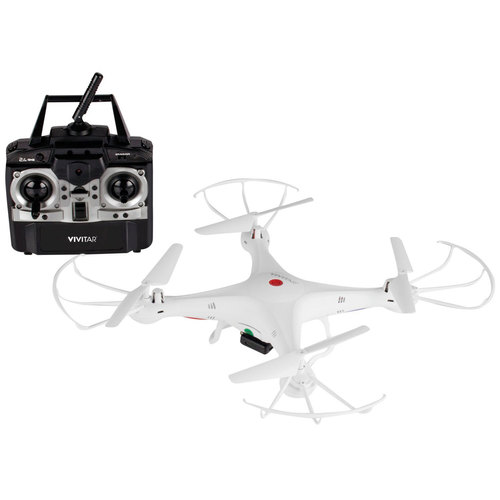 Vivitar DRC-120 Camera Aerial Quadcopter Drone with Camera - White