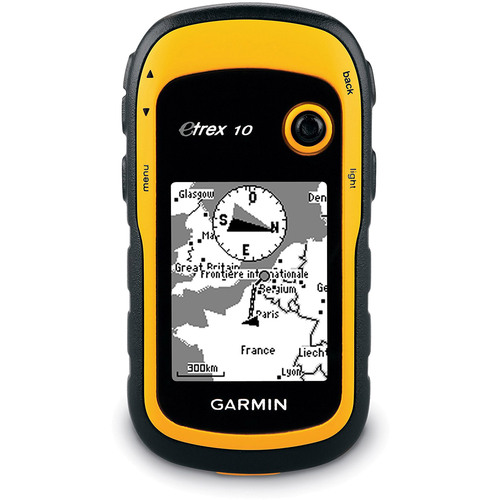 eTrex 10 Worldwide Handheld GPS Navigator - 010-00970-00
