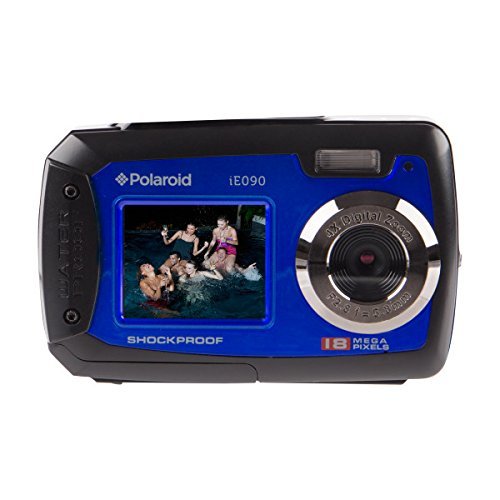 Vivitar IE090-BLU Waterproof Digital Camera with 2.7` LCD - Blue