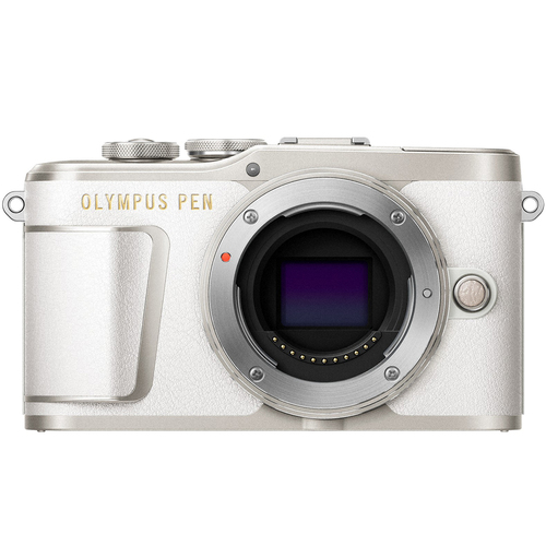 Olympus PEN E-PL9 16.1 MP Wi-Fi 4K Mirrorless Camera Body - (Pearl White)