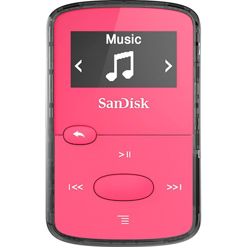 SanDisk 8GB CLIP JAM MP3 PLAYER PINK 