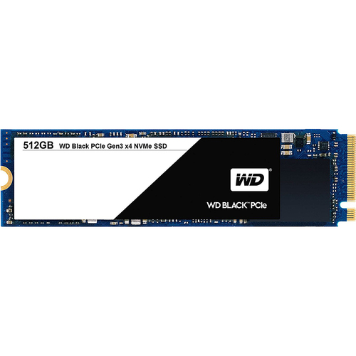Western Digital 512GB WD Black PCIe, NVMe SSD