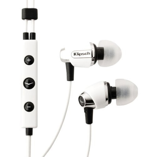 Klipsch Image S4i Premium Noise-Isolating Headset w/ 3-Button Control & Mic