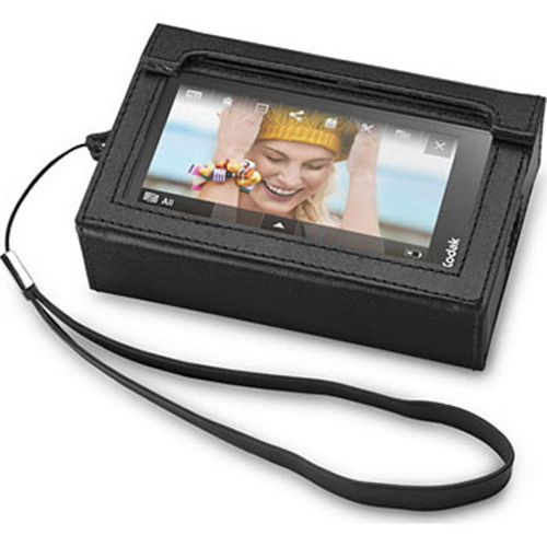 Black Camera Case Designed to work for Kodak Slice