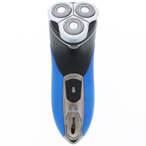 Barbasol Wet & Dry Close Shave Rotary Shaver w/ Pop Up Trimmer - CBR11001BLB