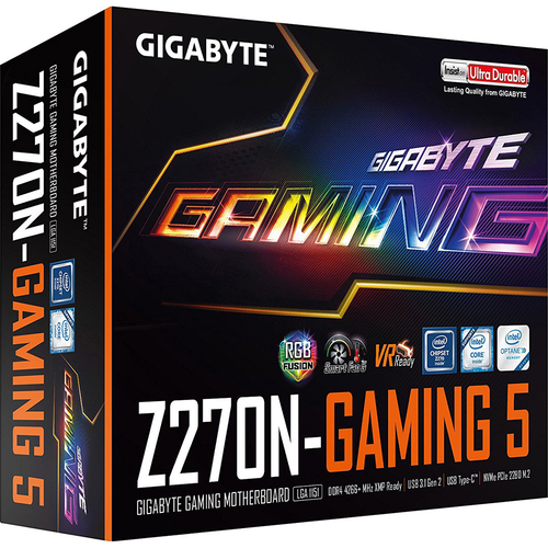 Gigabyte GA-Z270N-GAMING 5 Z270 DP LGA1151 I-SERIES MAX-32GB DDR4 MITX