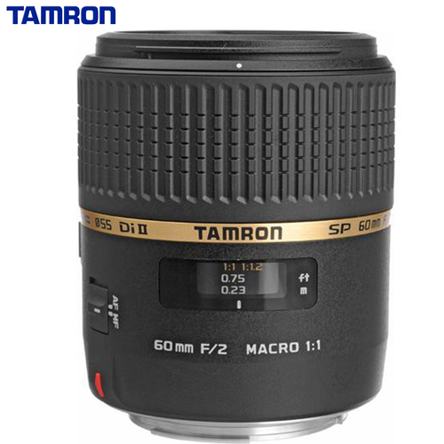 Tamron SP AF60mm F2 Di II LD (IF) 1:1 Macro Lens for Canon EOS (Certified Refurbished)