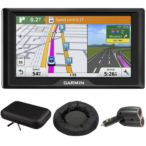 Garmin Drive 60LMT GPS Navigator (US and Canada) - 010-01533-06 with GPS Bundle