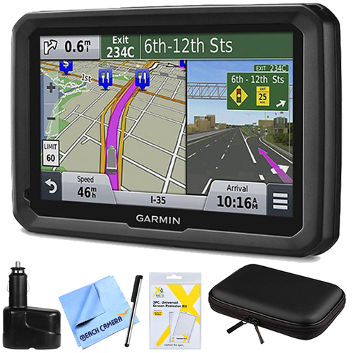 Garmin dezl 570LMT 5` Truck GPS Navigation System w Lifetime Map Traffic Updates Bundle