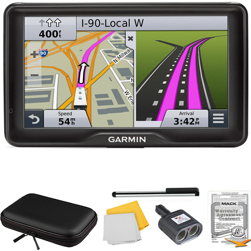 Garmin RV 760LMT GPS Navigator with Wireless Backup Camera Travel and Warranty Bundle