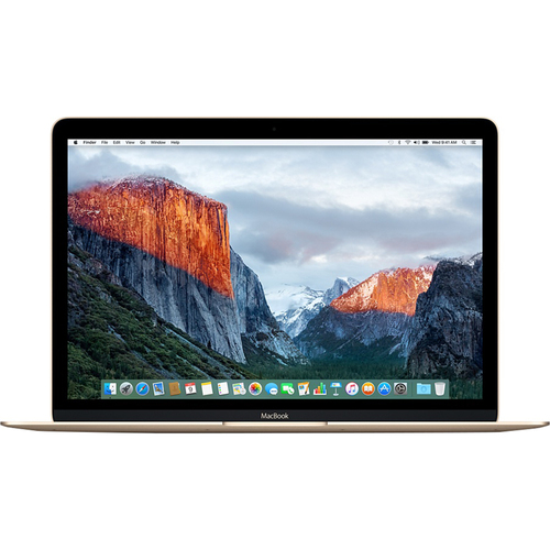 Apple MLHE2LL/A 12` MacBook Intel M3 256GB SSD Retina Display Laptop (Refurbished)
