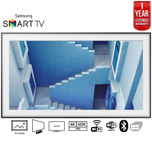 Samsung Flat 43` LED 4K UHD The Frame Smart TV (2017) + 1 Year Extended Warranty