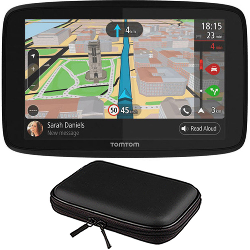 TomTom GO 620 GPS 6` Touch Screen (US-CAN-MEX) with Hardshell Case