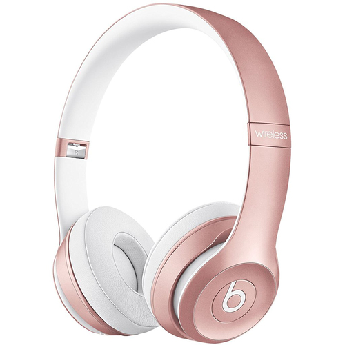 Beats By Dre Dr. Dre Solo2 Wireless On-Ear Headphones (Rose Gold) Refurbished