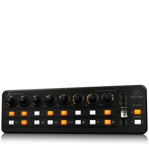 Behringer X-TOUCH MINI Ultra-Compact Universal USB Controller - (X-TOUCH MINI)