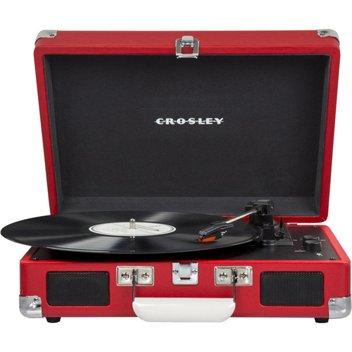 Crosley Cruiser Portable 3-Speed Turntable with Bluetooth -(OPEN BOX)
