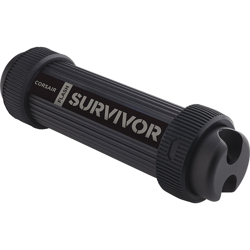 Corsair Flash Survivor Stealth 64GB USB 3.0 Flash Drive - CMFSS3B-64GB