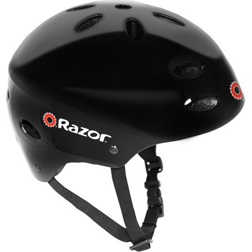Kent Razor V-17 Youth Multi-Sport Helmet (Black Gloss)