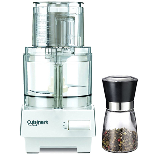 Cuisinart DLC-10SY Pro Classic 7-Cup Food Processor, White w/ Spice Mill